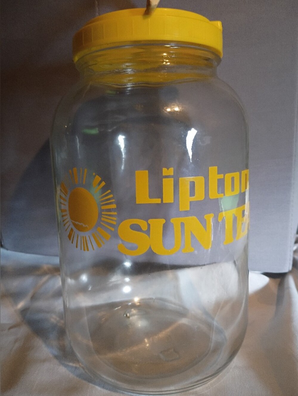 Vintage Glass Lipton Sun Tea Jar/Container